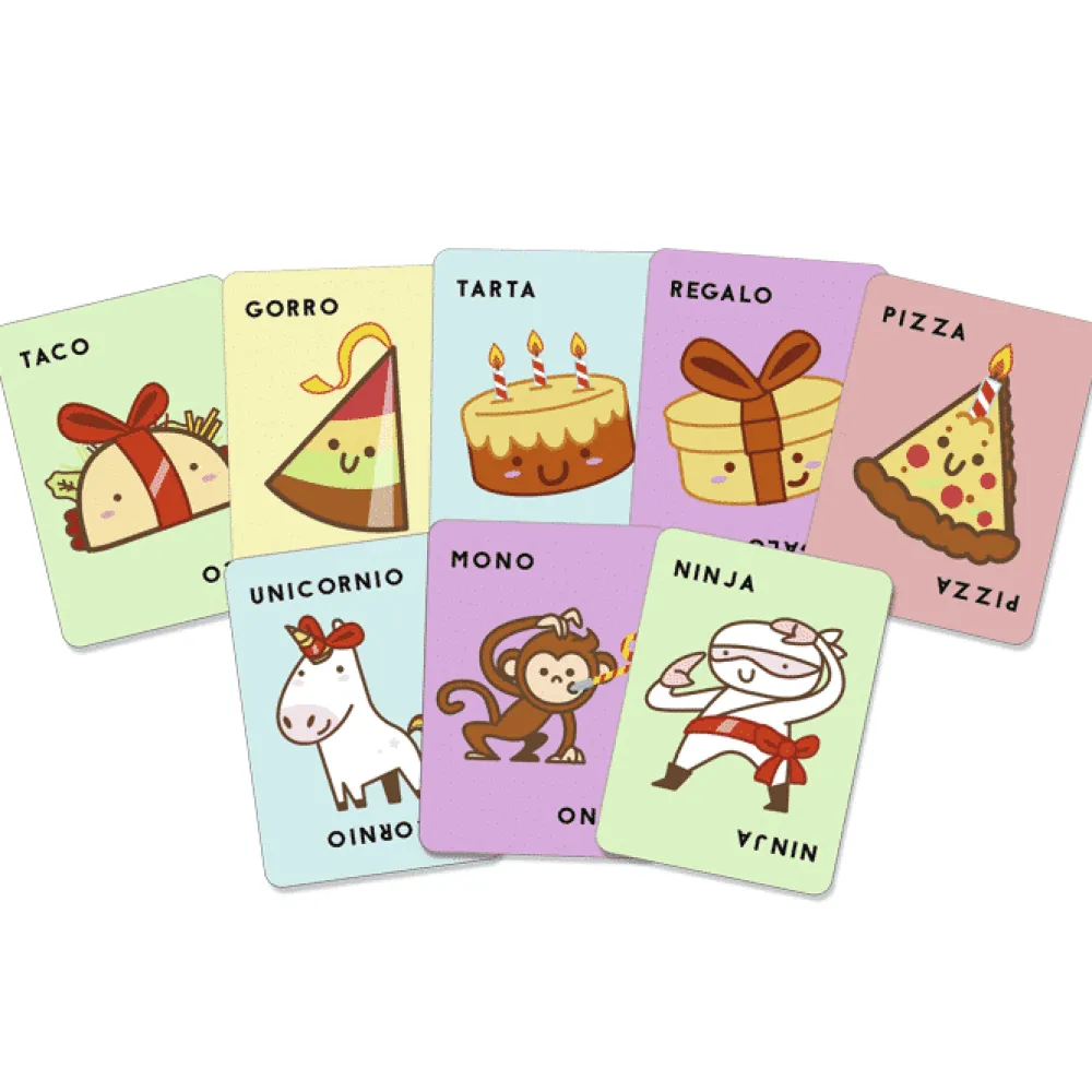 Ludilo Taco, gorro, tarta, regalo, pizza ·*Niños Ludilo|Juegos De Mesa De Viaje