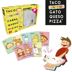 Ludilo Taco, Peluche, Cabra, Queso, Pizza ·*Niños Ludilo|Juegos De Mesa De Viaje