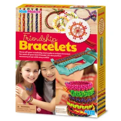 4M Taller de Crear Pulseras de la amistad ·*Niños Kit De Manualidades|Juguetes Y Juegos Motricidad Fina