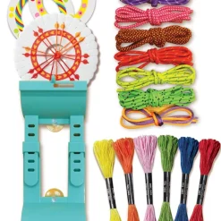 4M Taller de Crear Pulseras de la amistad ·*Niños Kit De Manualidades|Juguetes Y Juegos Motricidad Fina