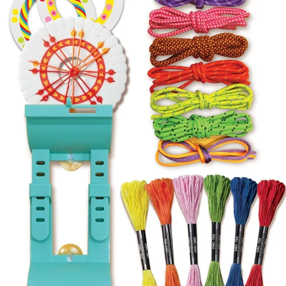4M Taller de Crear Pulseras de la amistad ·*Niños Kit De Manualidades|Juguetes Y Juegos Motricidad Fina