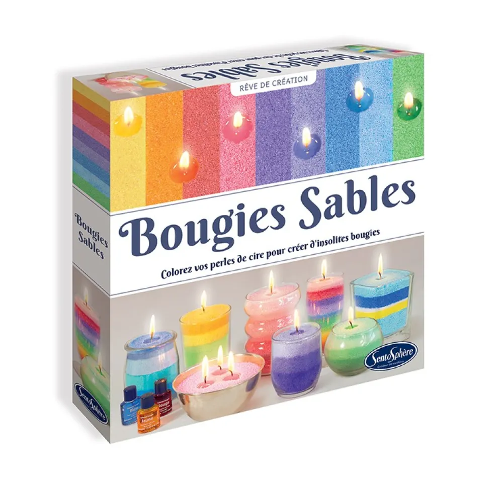 Sentosphère Taller de Velas de Arena · Sentosphere*Niños Kit De Manualidades