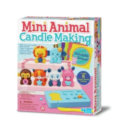 4M Taller mini velas animales ·*Niños Kit De Manualidades