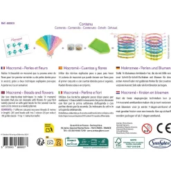 Sentosphère Taller Perlas y Flores Macramé · Sentosphere*Niños Kit De Manualidades