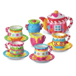 4M Taller pinta tu mini set de Té ·*Niños Kit De Manualidades