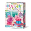 4M Taller velas unicornio 3D ·*Niños Kit De Manualidades