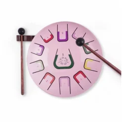 Juega Conmigo Tambú 8" 11 notas - Rosa*Niños Juguetes Musicales