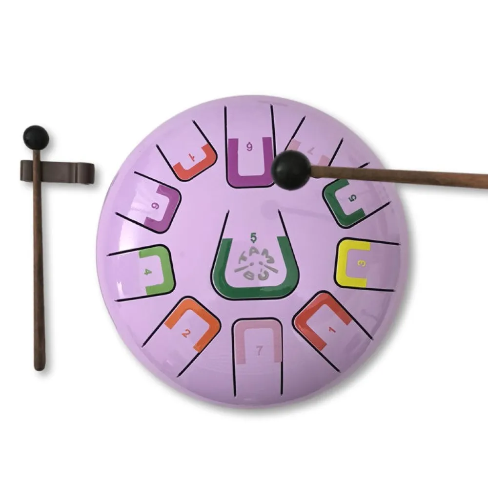 Juega Conmigo Tambú 8" 11 notas - Violeta*Niños Juguetes Musicales