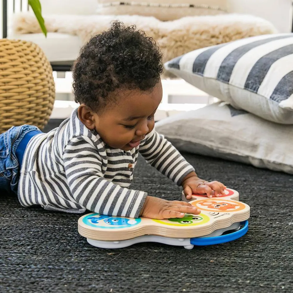 Hape Tambores Magic Touch · Baby Einstein ·*Niños Juguetes Waldorf|Juguetes Montessori