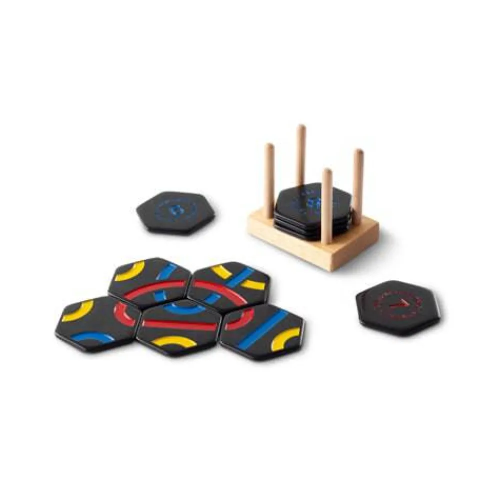 Tantrix Discovery estuche madera*Niños Juegos De Lógica|Juegos De Mesa De Viaje
