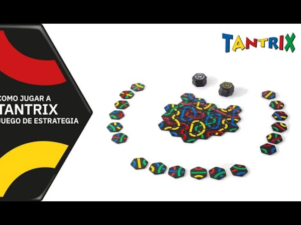 Tantrix Puzzle Pack*Niños Juegos De Lógica|Juegos De Mesa De Viaje