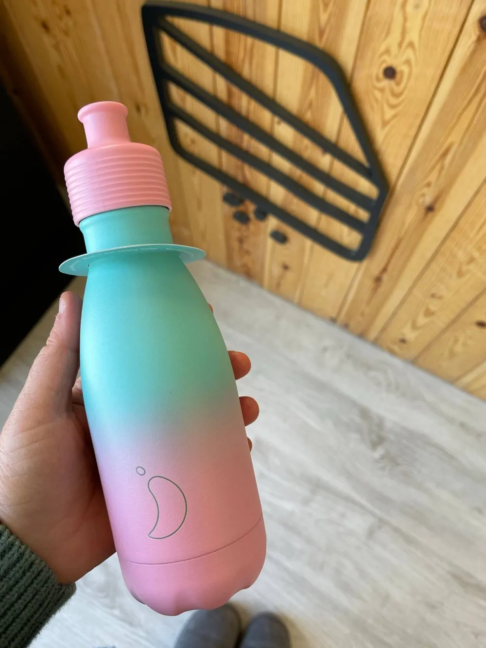 Chilly's Tapón Sport 260-500ml · Pastel Lila* Botellas De Agua De Acero|Botellas De Agua Para El Cole·Botellas De Acero