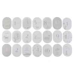 Little Dutch Tarjetas Milestone Baby Bunny ·*Niños Juegos De Viaje