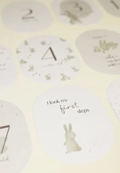 Little Dutch Tarjetas Milestone Baby Bunny ·*Niños Juegos De Viaje