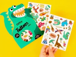 Omy Tattoos Dino ·*Niños Tatuajes Para Niños|Disfraces Infantiles