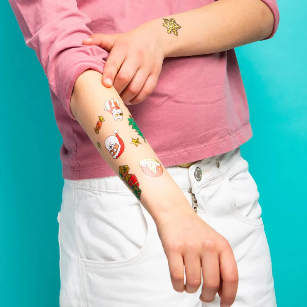 Omy Tattoos Ho Ho Ho ·*Niños Tatuajes Para Niños|Disfraces Infantiles