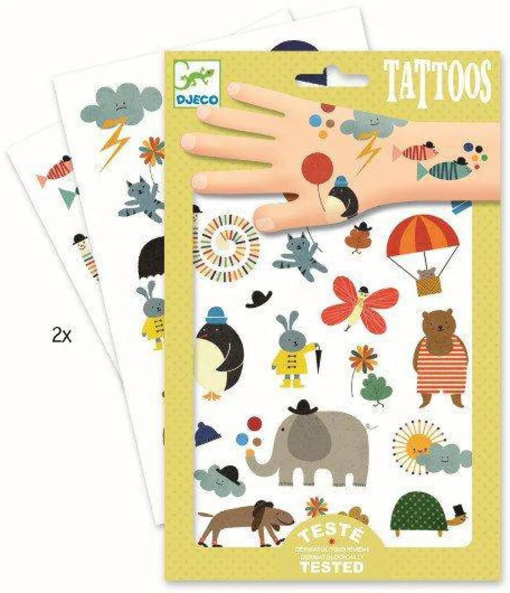 Djeco Tatuajes Cositas Bonitas ·*Niños Tatuajes Para Niños|Disfraces Infantiles