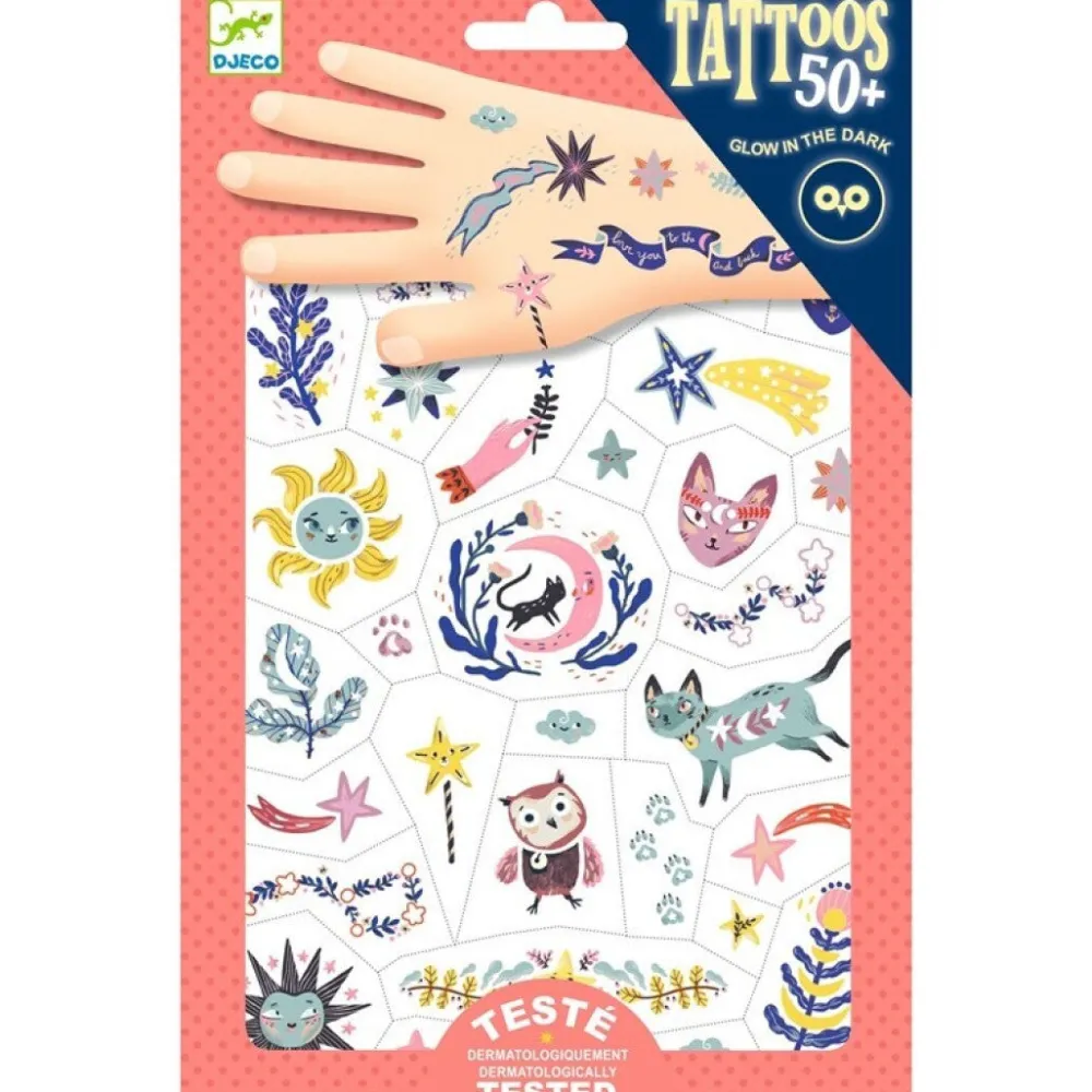 Djeco Tatuajes Dulces Sueños ·*Niños Tatuajes Para Niños|Disfraces Infantiles