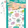 Djeco Tatuajes Flores Campestres ·*Niños Tatuajes Para Niños|Disfraces Infantiles