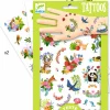 Djeco Tatuajes Primavera ·*Niños Tatuajes Para Niños|Disfraces Infantiles