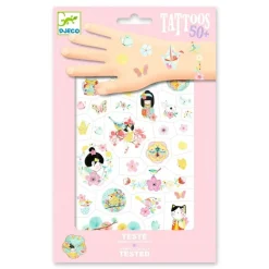 Djeco Tatuajes Sakura ·*Niños Tatuajes Para Niños|Disfraces Infantiles