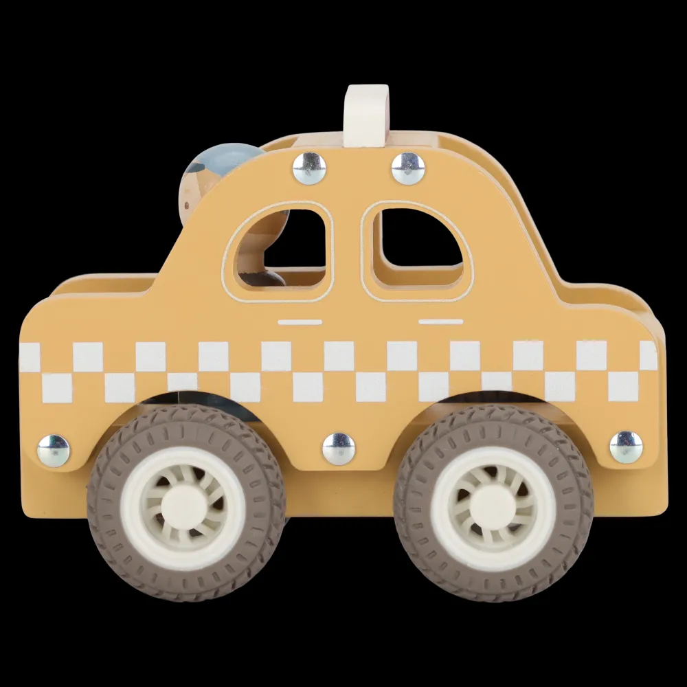 Little Dutch Taxi FSC ·*Niños Coches De Madera De Juguete Para Bebés|Coches De Juguete Para Bebés