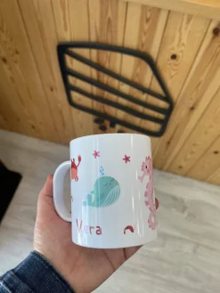 Bizcocho de Yogur Taza Infantil Bajo el Mar* Tazas Infantiles