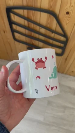 Bizcocho de Yogur Taza Infantil Bajo el Mar* Tazas Infantiles