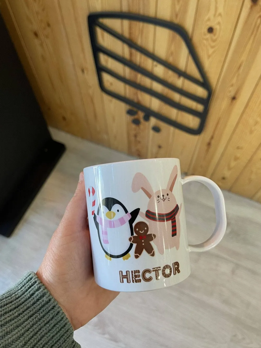 Bizcocho de Yogur Taza Infantil Navidad · Friends* Tazas Infantiles