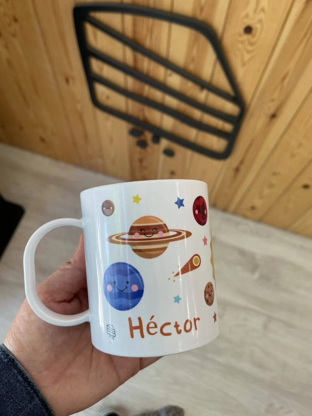 Bizcocho de Yogur Taza Infantil Planetas* Tazas Infantiles