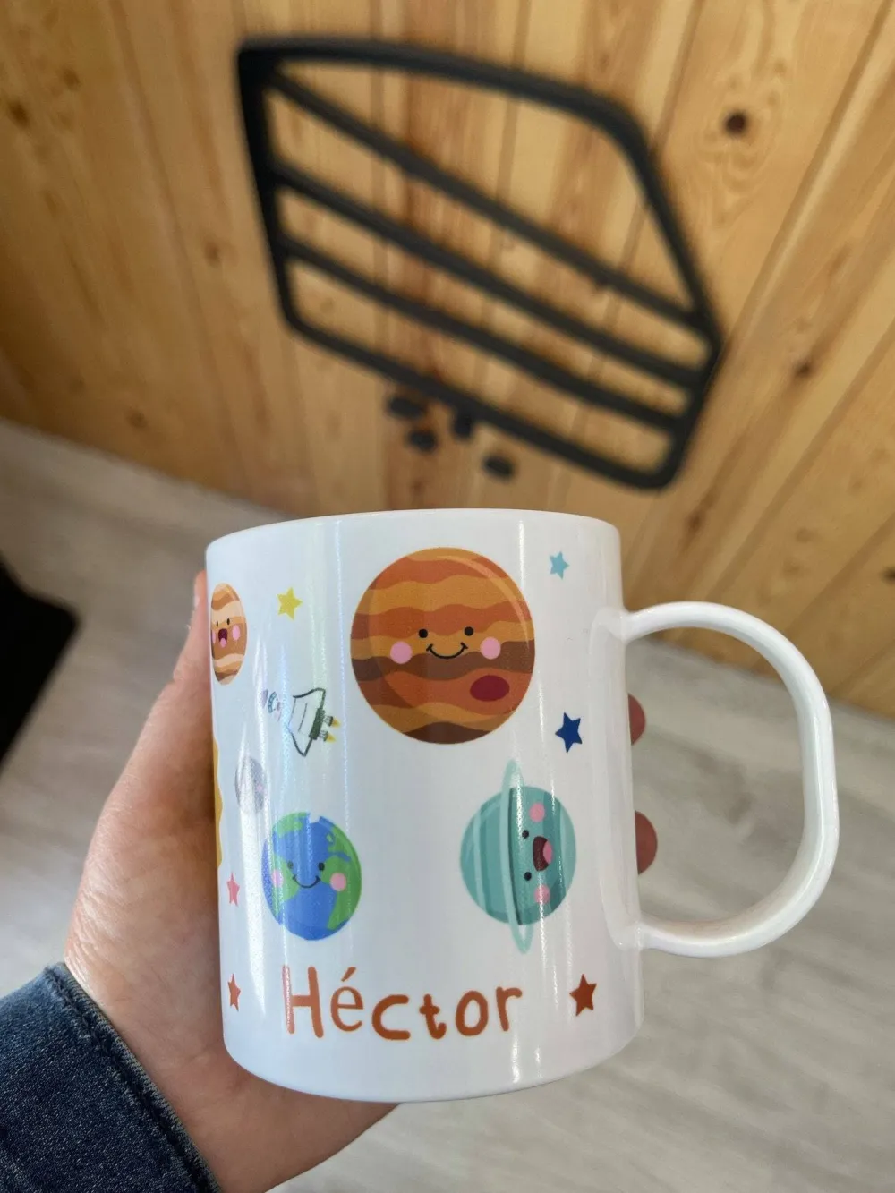 Bizcocho de Yogur Taza Infantil Planetas* Tazas Infantiles