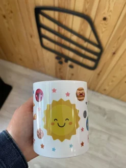 Bizcocho de Yogur Taza Infantil Planetas* Tazas Infantiles