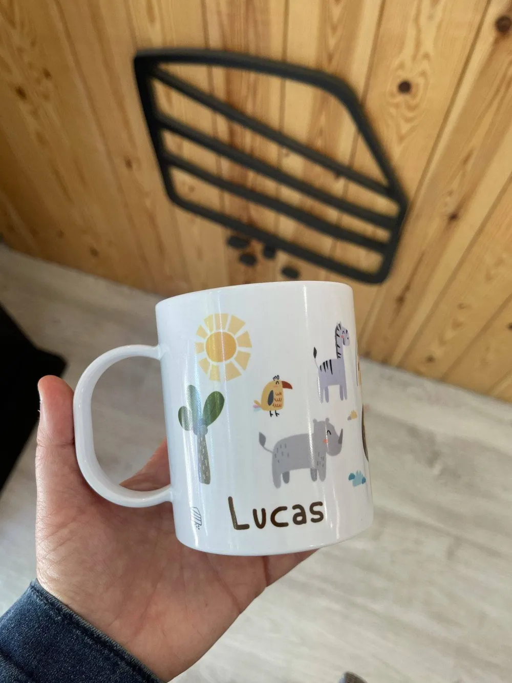 Bizcocho de Yogur Taza Infantil Safari* Tazas Infantiles