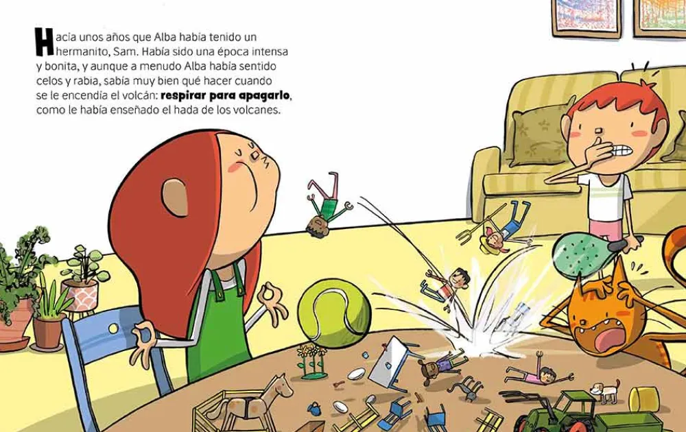 Carambuco Tengo un volcán y no quiero respirar Edición especial con muñeco* Libros De Miriam Tirado|Libros Sobre Emociones