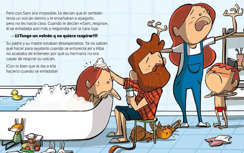 Carambuco Tengo un volcán y no quiero respirar Edición especial con muñeco* Libros De Miriam Tirado|Libros Sobre Emociones