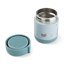 Done by Deer Termo sólidos Tiny Farm Blue ·* Termo Para Comida De Bebés|Botellas De Agua Termo