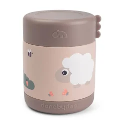 Done by Deer Termo sólidos Tiny Farm Powder ·* Termo Para Comida De Bebés|Botellas De Agua Termo