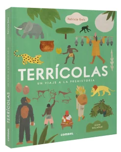 Combel Terricolas Un viaje a la Prehistoria*Niños Libros Pasatiempos Para Niños Y Niñas