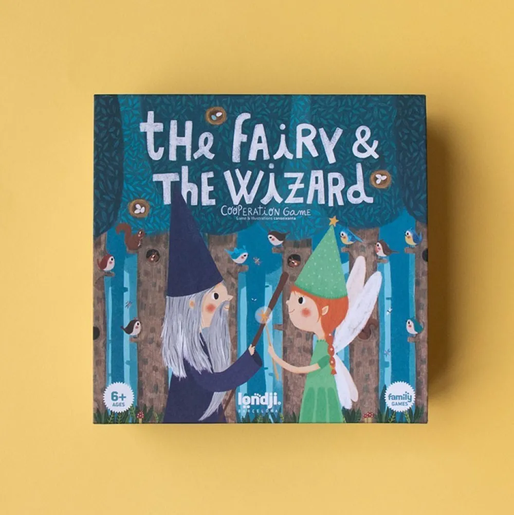 Londji The Fairy & the Wizard ·*Niños Juegos De Mesa Competitivos|Juegos De Tablero