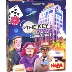 HABA The Key - Robo en el Casino Royal Star ·*Niños Juegos De Mesa Competitivos|Juegos De Tablero