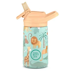 Cool Bottles The Kiddie Bottle - Wild Crew 350ml ·* Botellas De Agua Termo|Botellas De Agua Para El Cole·Botellas Termo