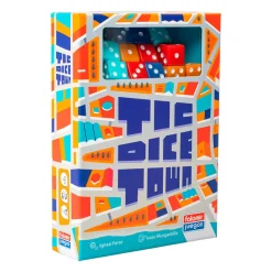 Falomir Tic Dice Town ·*Niños Juegos De Mesa De Viaje|Juegos De Mesa Competitivos