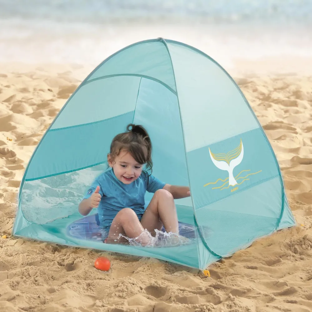 Ludi Tienda Multifunción Ballena con techo UV 50 ·* Tiendas, Piscinas Y Accesorios
