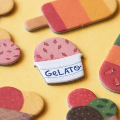Londji Tiny Game - Gelato ·*Niños Juegos De Mesa Cooperativos|Juegos De Tablero