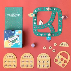 Londji Tiny Game - Strawberries ·*Niños Juegos De Mesa Cooperativos|Juegos De Tablero