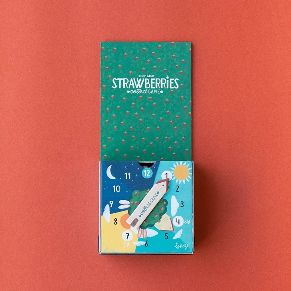Londji Tiny Game - Strawberries ·*Niños Juegos De Mesa Cooperativos|Juegos De Tablero