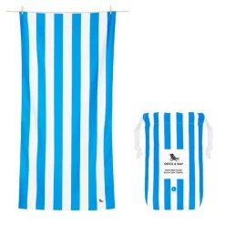 Dock u0026 Bay Toalla Cabana Azul · L*Niños Toalla De Niños Para Playa|Toallas De Playa Para Bebés