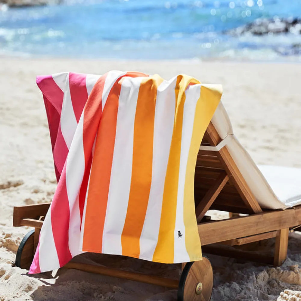 Dock u0026 Bay Toalla Cabana Summer Peach Sunrise · L*Niños Toalla De Niños Para Playa|Toallas De Playa Para Bebés
