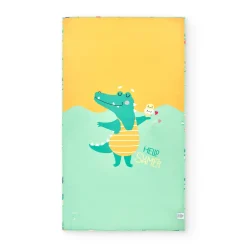 Dock u0026 Bay Toalla Kids Cocodrilos · L*Niños Toallas De Playa Para Adultos|Toalla De Niños Para Playa