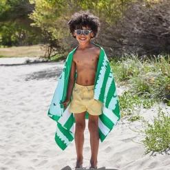 Dock u0026 Bay Toalla Kids Cocodrilos · L*Niños Toallas De Playa Para Adultos|Toalla De Niños Para Playa